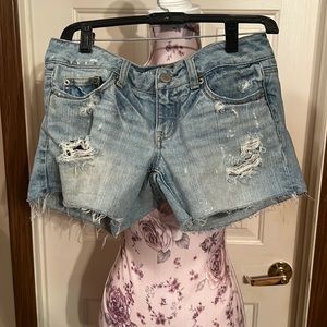 Womens American Eagle Size 4 Jean Shorts